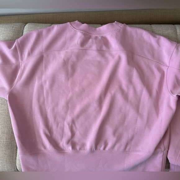 Lululemon Athletica Pink Embroidered Sweatshirt - Picture 3 of 4